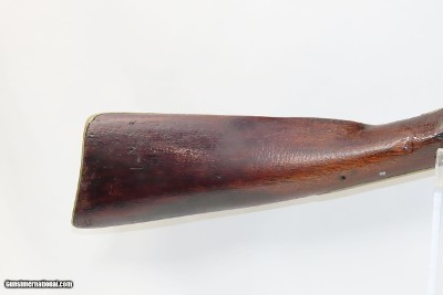 BOSTON, MASS Made Antique NEW ENGLAND Flintlock MILITIA MusketMASSACHUSETTS STATE Militia Type Dated 1826 - Image 3 of 19