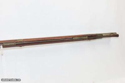BOSTON, MASS Made Antique NEW ENGLAND Flintlock MILITIA MusketMASSACHUSETTS STATE Militia Type Dated 1826 - Image 9 of 19