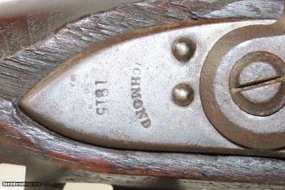 1815 DATED Rare VIRGINIA MANUFACTORY 2nd Model Flintlock CONFEDERATE MusketRichmond, VA MUSKET Made in the Only State-Run Armory! - Image 7 of 22