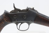 Antique REMINGTON M1871 ARMY ROLLING BLOCK Pistol .38 SPECIAL CONVERSION With Beautiful Tiger Maple Stock! - 16 of 17