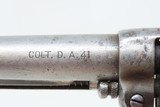 1896 Antique COLT Model 1877 “THUNDERER” .41 Long Colt Double Action REVOLVER
Billy the Kid, Doc Holliday, John Wesley Hardin - 7 of 19