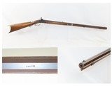 FRONTIER Era Antique D. WALTZ Half-Stock .32 Percussion Rifle SQUIRREL GUN
Kentucky Style HUNTING/HOMESTEAD “Game Getter”