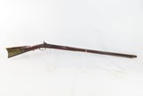 ENGRAVED Antique D. MARKER Full-Stock .46 Percussion Long Rifle HOMESTEADKentucky Style Rifle Made in VIRGINIA - 2 of 18