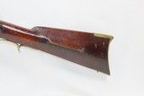 ENGRAVED Antique D. MARKER Full-Stock .46 Percussion Long Rifle HOMESTEADKentucky Style Rifle Made in VIRGINIA - 14 of 18
