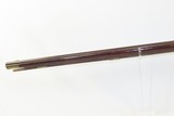 ENGRAVED Antique D. MARKER Full-Stock .46 Percussion Long Rifle HOMESTEADKentucky Style Rifle Made in VIRGINIA - 16 of 18