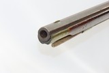 ENGRAVED Antique D. MARKER Full-Stock .46 Percussion Long Rifle HOMESTEADKentucky Style Rifle Made in VIRGINIA - 17 of 18