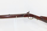 ENGRAVED Antique D. MARKER Full-Stock .46 Percussion Long Rifle HOMESTEADKentucky Style Rifle Made in VIRGINIA - 15 of 18