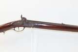 ENGRAVED Antique D. MARKER Full-Stock .46 Percussion Long Rifle HOMESTEADKentucky Style Rifle Made in VIRGINIA - 4 of 18