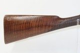 ENGRAVED British WEBLEY & SCOTT Double Barrel C&R Shotgun HALIFAX RETAILERROARING TWENTIES Era BOXLOCK Fowling Piece - 18 of 22
