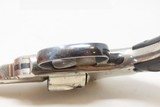 1891 LETTERED Antique SMITH & WESSON .32 Safety Hammerless LEMON SQUEEZERVery Nice FIRST MODEL 5-Shot NICKEL FINISH Revolver - 12 of 18