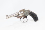 1891 LETTERED Antique SMITH & WESSON .32 Safety Hammerless LEMON SQUEEZERVery Nice FIRST MODEL 5-Shot NICKEL FINISH Revolver - 3 of 18