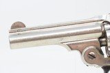 1891 LETTERED Antique SMITH & WESSON .32 Safety Hammerless LEMON SQUEEZERVery Nice FIRST MODEL 5-Shot NICKEL FINISH Revolver - 6 of 18