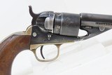 1861 Scarce EARLY CIVIL WAR Antique COLT M1862 POLICE .38 RF Conversion
FIRST YEAR PRODUCTION Conversion Revolver in .38 RF - 20 of 21