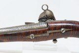 Engraved PATILLA MIQUELET Flintlock “Militia” Belt/Holster Pistol EUROPEAN
Late 18th Century Miquelet Pistol - 16 of 17