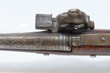 Engraved PATILLA MIQUELET Flintlock “Militia” Belt/Holster Pistol EUROPEAN
Late 18th Century Miquelet Pistol - 8 of 17