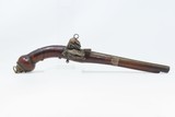 Engraved PATILLA MIQUELET Flintlock “Militia” Belt/Holster Pistol EUROPEAN
Late 18th Century Miquelet Pistol - 2 of 17