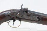 ENGRAVED British Antique H. W. MORTIMER .68 Percussion Conversion Pistol
“GUNMAKERS TO HIS MAJESTY” Marked Barrel - 4 of 18