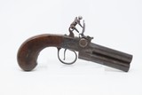 Antique DAWES “Tap Action” DOUBLE BARREL Superposed .44 FLINTLOCK Pistol
English OVER/UNDER Made LATE 1700S to EARLY 1800s - 16 of 19