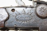 Antique DAWES “Tap Action” DOUBLE BARREL Superposed .44 FLINTLOCK Pistol
English OVER/UNDER Made LATE 1700S to EARLY 1800s - 15 of 19