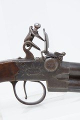 Antique DAWES “Tap Action” DOUBLE BARREL Superposed .44 FLINTLOCK Pistol
English OVER/UNDER Made LATE 1700S to EARLY 1800s - 18 of 19