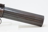 1840s mfr. BROADWAY NYC ALLEN & THURBER .36 Cal. PEPPERBOX Revolver Antique J.G. Bolen NEW YORK RETAILER Marked - 20 of 20