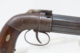 1840s mfr. BROADWAY NYC ALLEN & THURBER .36 Cal. PEPPERBOX Revolver Antique J.G. Bolen NEW YORK RETAILER Marked - 19 of 20
