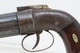 1840s mfr. BROADWAY NYC ALLEN & THURBER .36 Cal. PEPPERBOX Revolver Antique J.G. Bolen NEW YORK RETAILER Marked - 4 of 20
