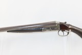 SCARCE Antique COLT M1883 Hammerless 10 Gauge Double Barrel SxS SHOTGUN
ENGRAVED Shotgun Made in 1886 with Damascus Barrels - 4 of 21