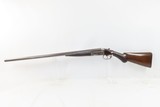 SCARCE Antique COLT M1883 Hammerless 10 Gauge Double Barrel SxS SHOTGUN
ENGRAVED Shotgun Made in 1886 with Damascus Barrels - 2 of 21