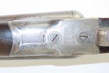 SCARCE Antique COLT M1883 Hammerless 10 Gauge Double Barrel SxS SHOTGUN
ENGRAVED Shotgun Made in 1886 with Damascus Barrels - 8 of 21