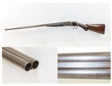 SCARCE Antique COLT M1883 Hammerless 10 Gauge Double Barrel SxS SHOTGUN
ENGRAVED Shotgun Made in 1886 with Damascus Barrels