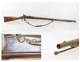 Antique CIVIL WAR Springfield U.S. M1863 .69 PERCUSSION Rifle-Musket SLING
Made at the SPRINGFIELD ARMORY Circa 1863