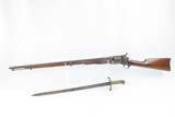 Rare CIVIL WAR COLT Model 1855 Percussion Revolving MILITARY PATTERN Rifle
Revolving Rifle with BAYONET - 2 of 18