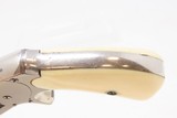 FRONTIER Antique SMITH & WESSON .38 Single Action Revolver ANTIQUE IVORYVery Nice OLD WEST Hideout “BACK UP” Revolver - 6 of 17