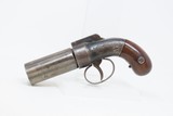 Scarce CIVIL WAR Antique ALLEN & WHEELOCK .31 Percussion PEPPERBOX Pistol
5-Shot Pepperbox More Popularity Than Colt - 2 of 18