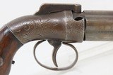 Scarce CIVIL WAR Antique ALLEN & WHEELOCK .31 Percussion PEPPERBOX Pistol
5-Shot Pepperbox More Popularity Than Colt - 17 of 18