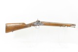 SPANISH Nicely ENGRAVED Antique “MIQUELET” 12 Gauge Percussion SHOTGUNHistoric Coach Gun with CHECKERED STOCK - 2 of 19