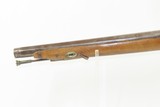 SPANISH Nicely ENGRAVED Antique “MIQUELET” 12 Gauge Percussion SHOTGUNHistoric Coach Gun with CHECKERED STOCK - 17 of 19