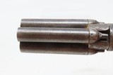 BELGIAN Antique MARIETTE PATENT Underhammer RING Trigger Perc. PEPPERBOX
LEIGE PROOFED 1850s Revolving Self Defense Pistol - 8 of 18