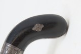 BELGIAN Antique MARIETTE PATENT Underhammer RING Trigger Perc. PEPPERBOX
LEIGE PROOFED 1850s Revolving Self Defense Pistol - 3 of 18