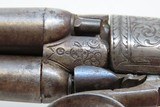 BELGIAN Antique MARIETTE PATENT Underhammer RING Trigger Perc. PEPPERBOX
LEIGE PROOFED 1850s Revolving Self Defense Pistol - 10 of 18