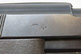 FRENCH GRAY GHOST MAUSER “SVW/45” Code 9x19mm C&R P.38 Pistol Made by Mauser Oberndorf under FRENCH CONTROL - 13 of 18