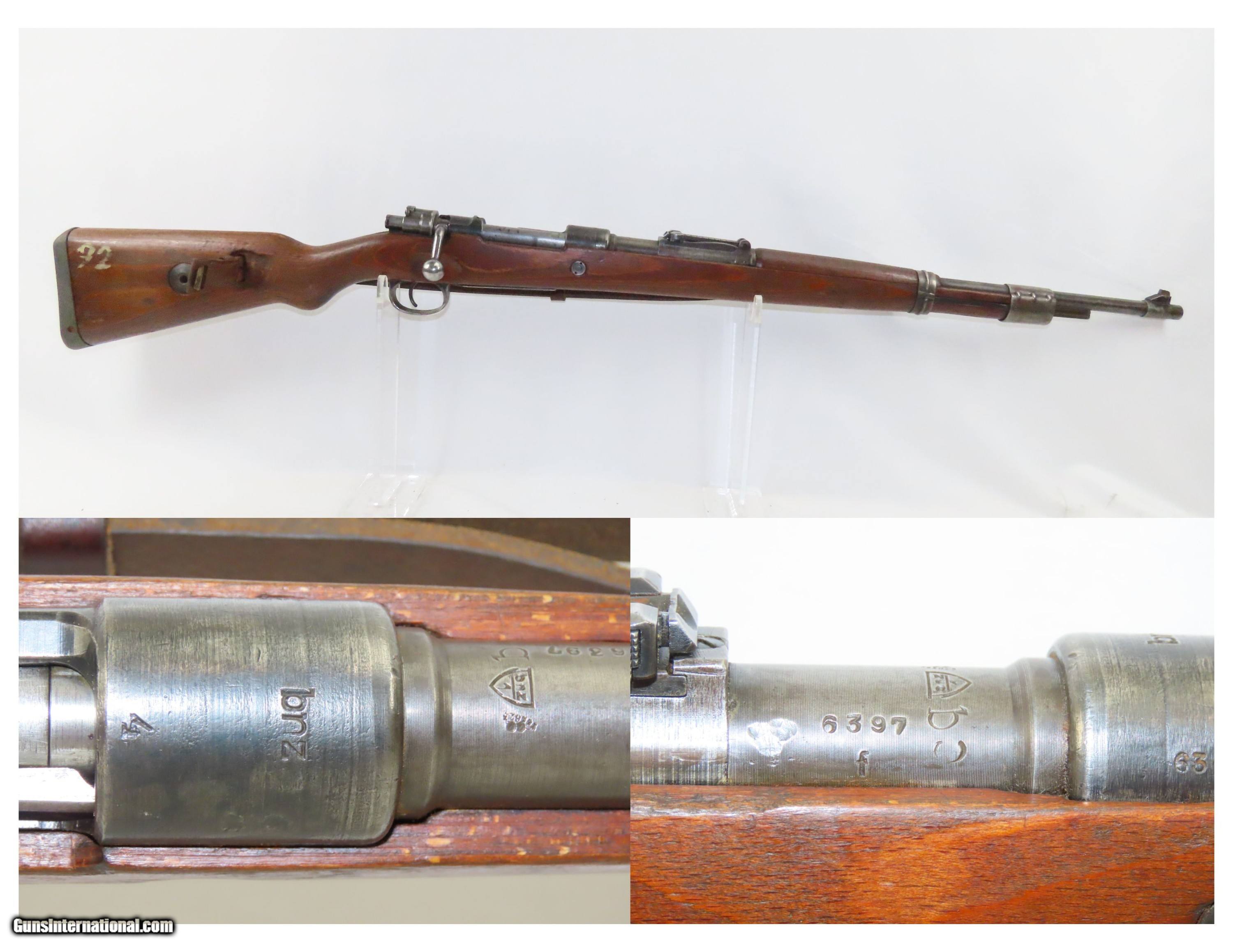 SCARCE World War 2 THIRD REICH German STEYR “bnz/4” Code K98