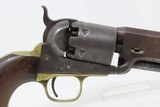 c1861 CIVIL WAR Antique COLT Model 1851 NAVY .36 Revolver Ranger Gunfighter Manufactured in 1861 and used into the WILD WEST - 18 of 19