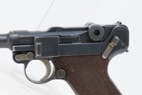 Double Dated 1917/1920 WORLD WAR I DWM 9x19mm GERMAN LUGER Pistol
“S.D.I.257.P.” POLICE Marked WWI Military Pistol - 4 of 22