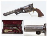 CASED Antique COLT Hartford English DRAGOON .44 Percussion SCARCE Revolver
One of ONLY ABOUT 700 Made; With ACCESSORIES