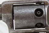CIVIL WAR Antique ALLEN & WHEELOCK DA .31 POCKET Revolver CYLINDER SCENE
Large Frame Double Action BAR HAMMER Pocket Revolver - 5 of 19