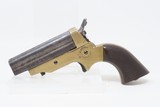 Antique CIVIL WAR/WILD WEST Era C. SHARPS Model 2 .30 RF PEPPERBOX Revolver 4-Shot FRONTIER Self Defense Pocket Gun - 2 of 19