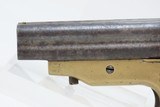 Antique CIVIL WAR/WILD WEST Era C. SHARPS Model 2 .30 RF PEPPERBOX Revolver 4-Shot FRONTIER Self Defense Pocket Gun - 5 of 19