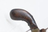 SLIDING BAYONET Antique Boxlock .58 “MANSTOPPER” Percussion POCKET PistolMid-1800s SELF DEFENSE Coat/Pocket Pistol - 14 of 16